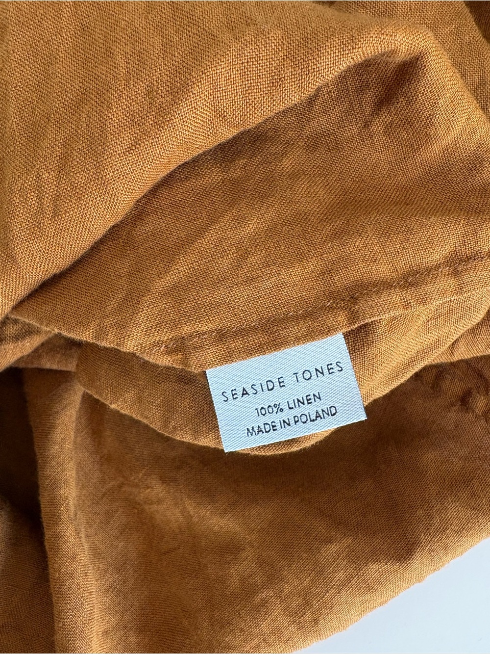 Relaxed Button-Front Maxi Dress in Rust - Picture 7 of 11